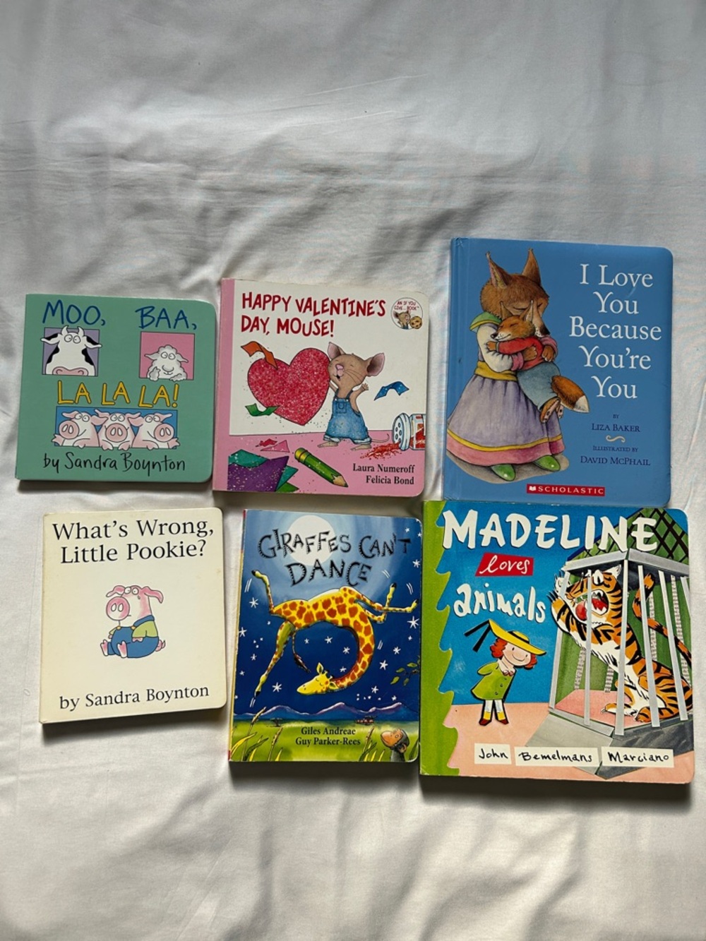 Board lot: Boynton, Madeline, Giraffes Can’t Dance